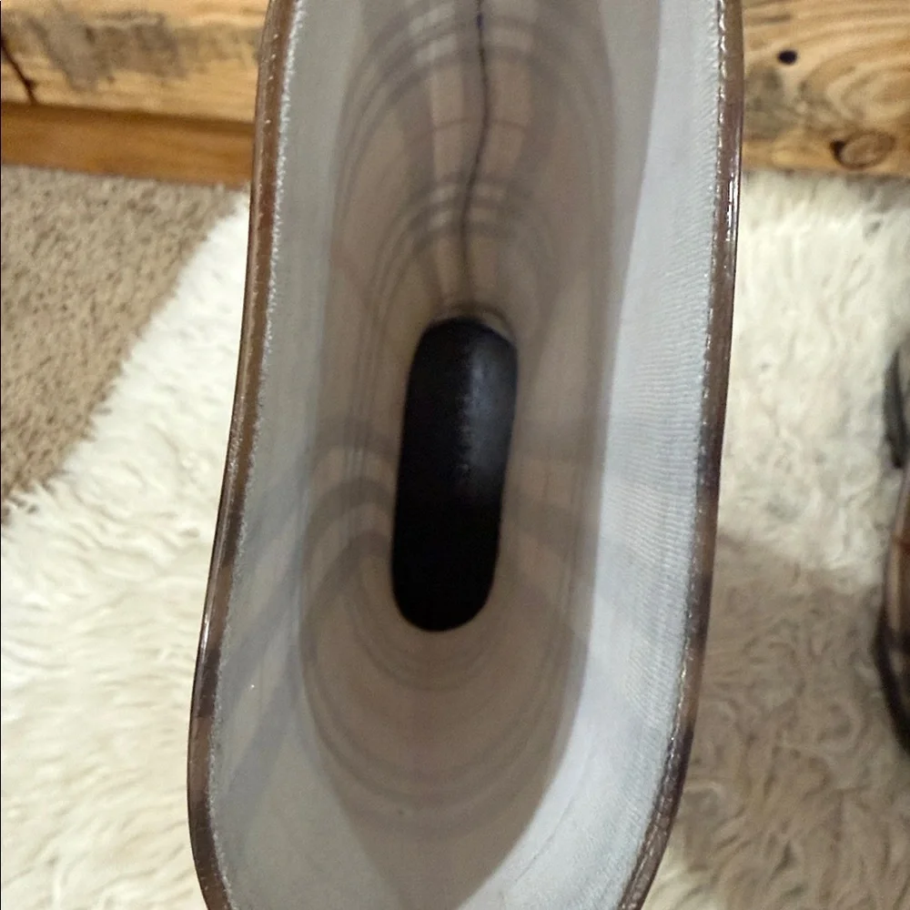 Burberry Women Rain Boots Size 35 
Haymarket Check Nova Rubber
Multicolor‎ Brown - Picture 8 of 10